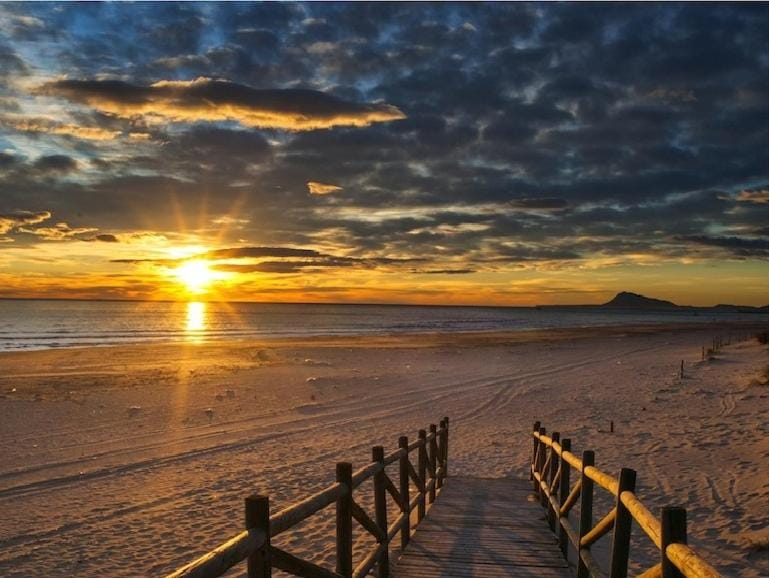 Natural landscape, Sunset