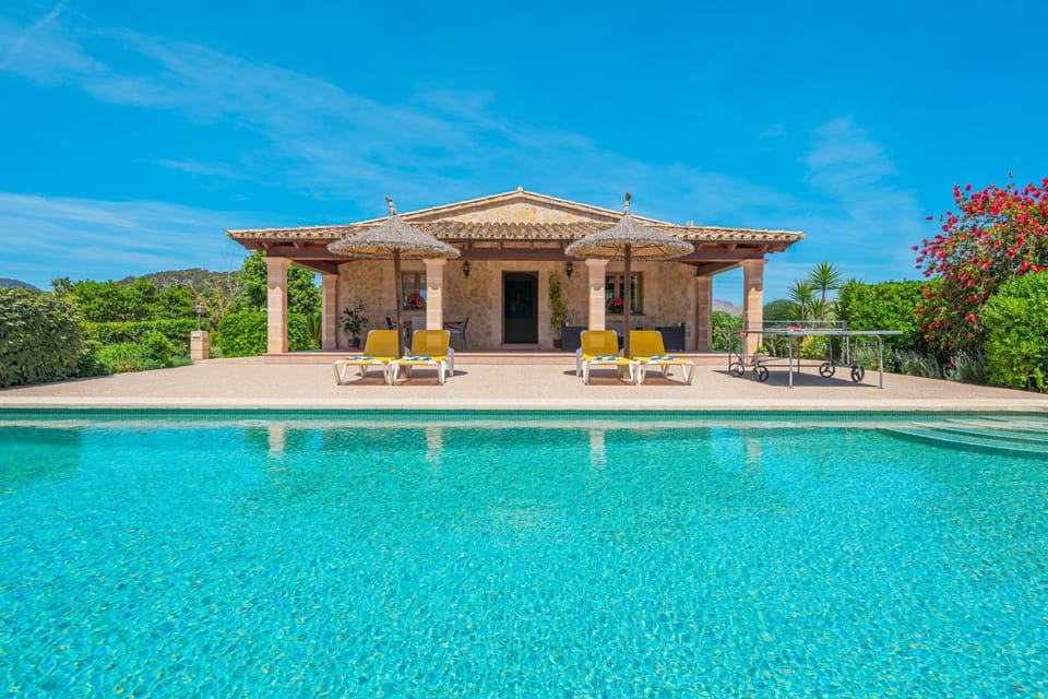 Property building, Living room, Swimming pool