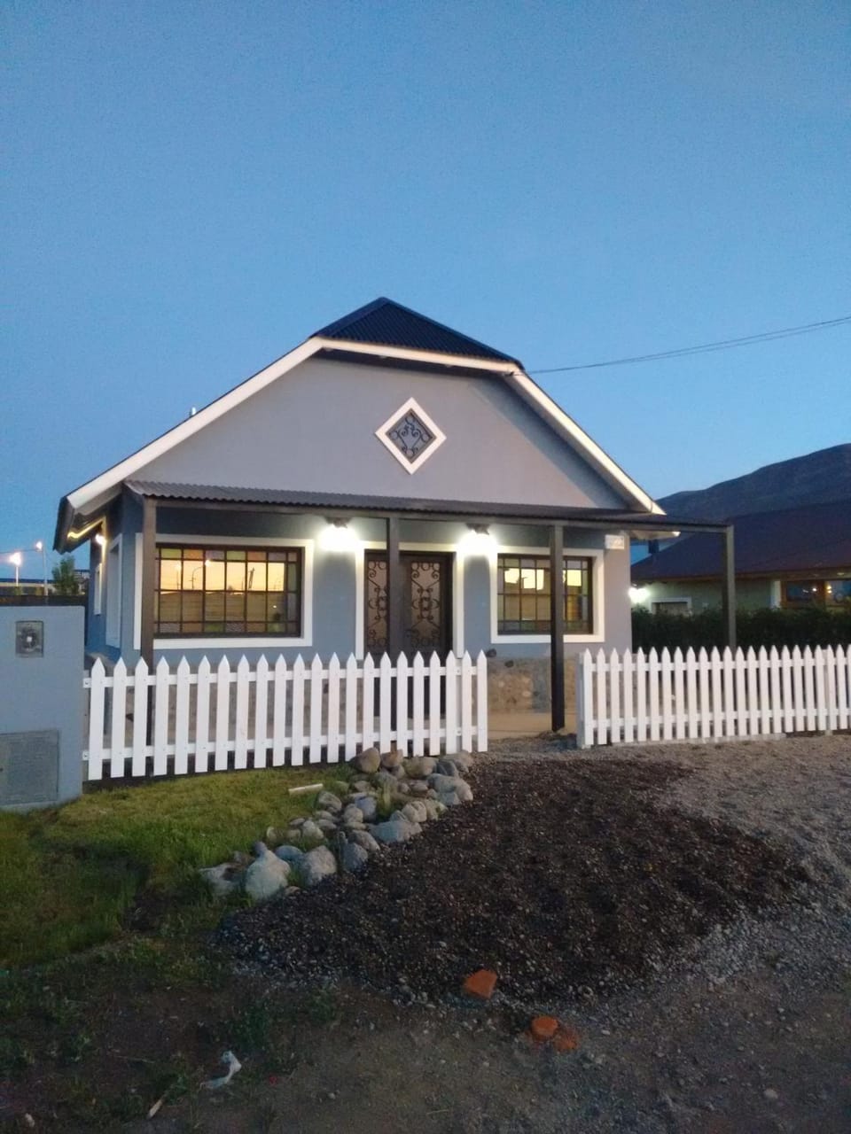 Facade/entrance, Night