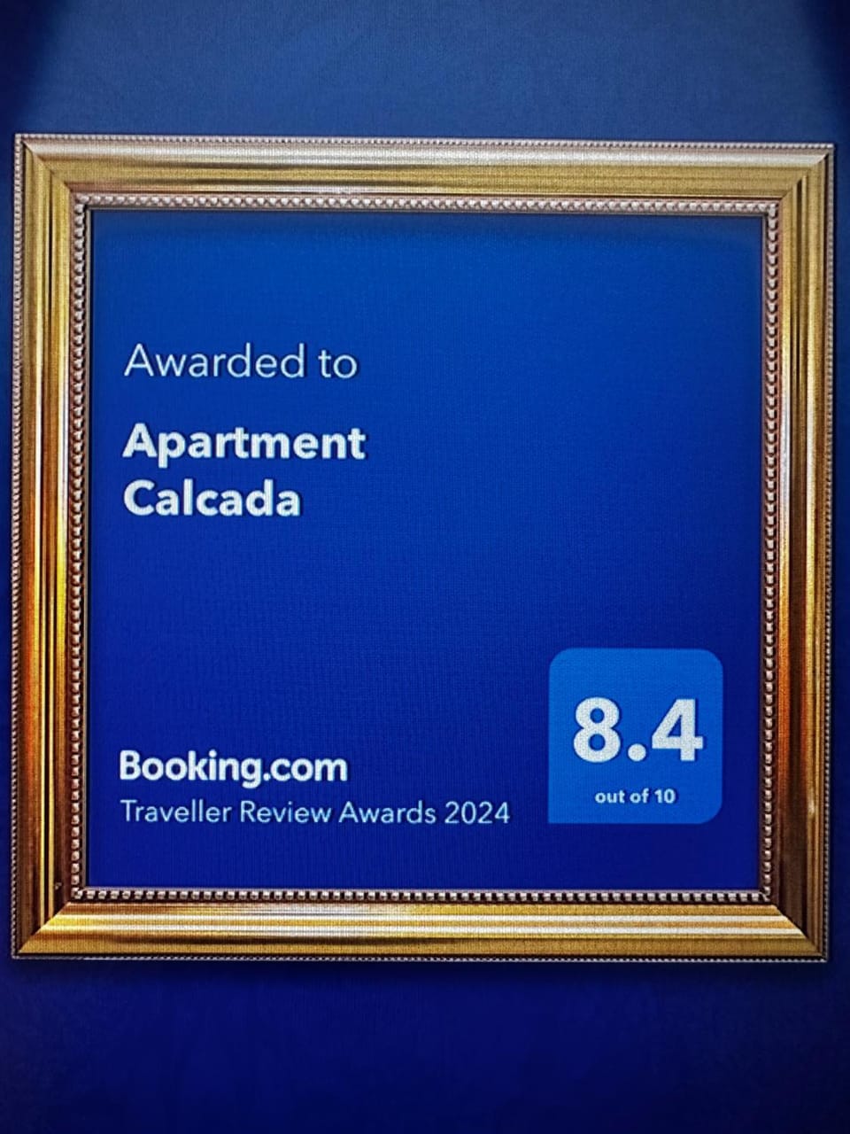 Certificate/Award