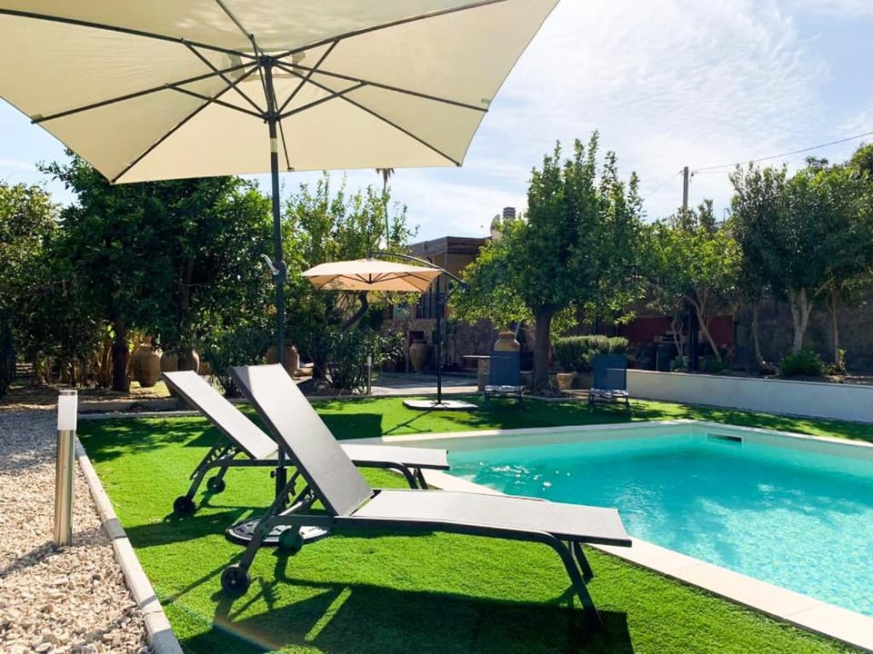 Garden, Garden, Garden view, Pool view, Swimming pool, sunbed