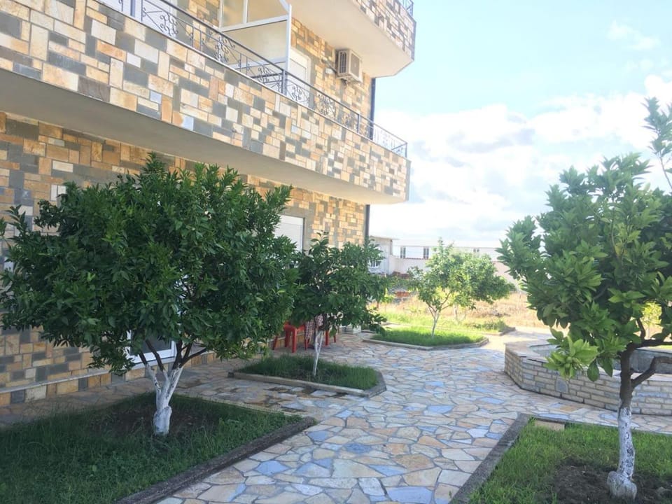 Property building, Garden view