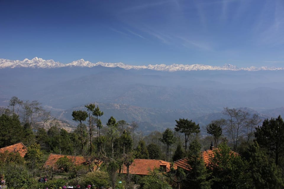 Garden, Mountain view