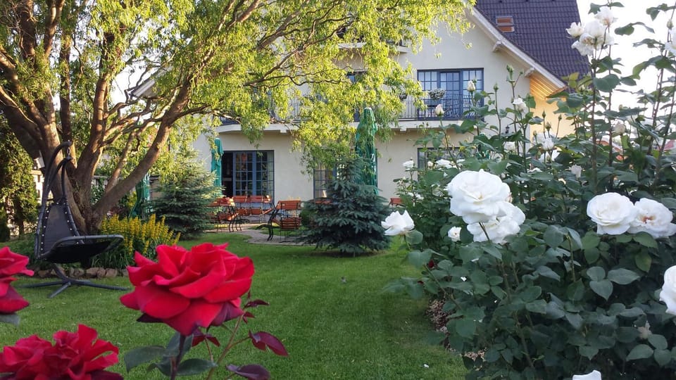 Property building, Garden, Garden view