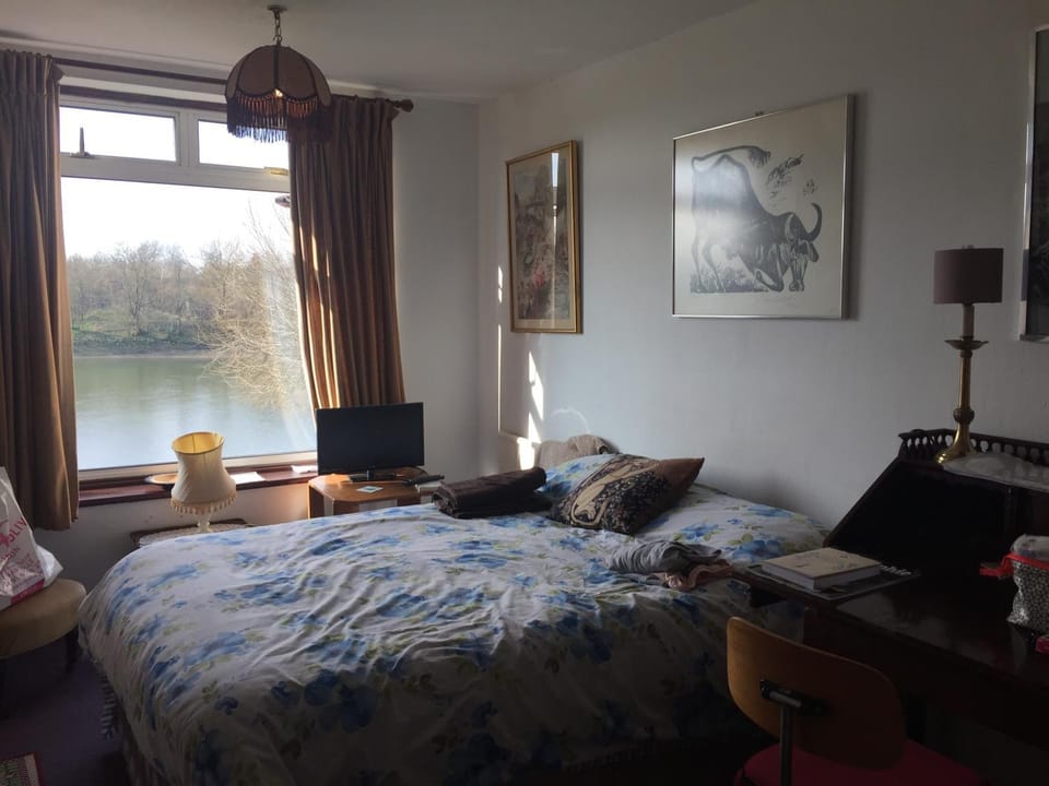 Photo of the whole room, River view