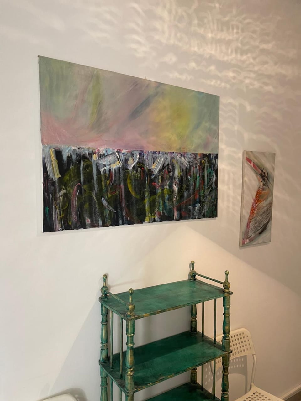 Decorative detail, Seating area
