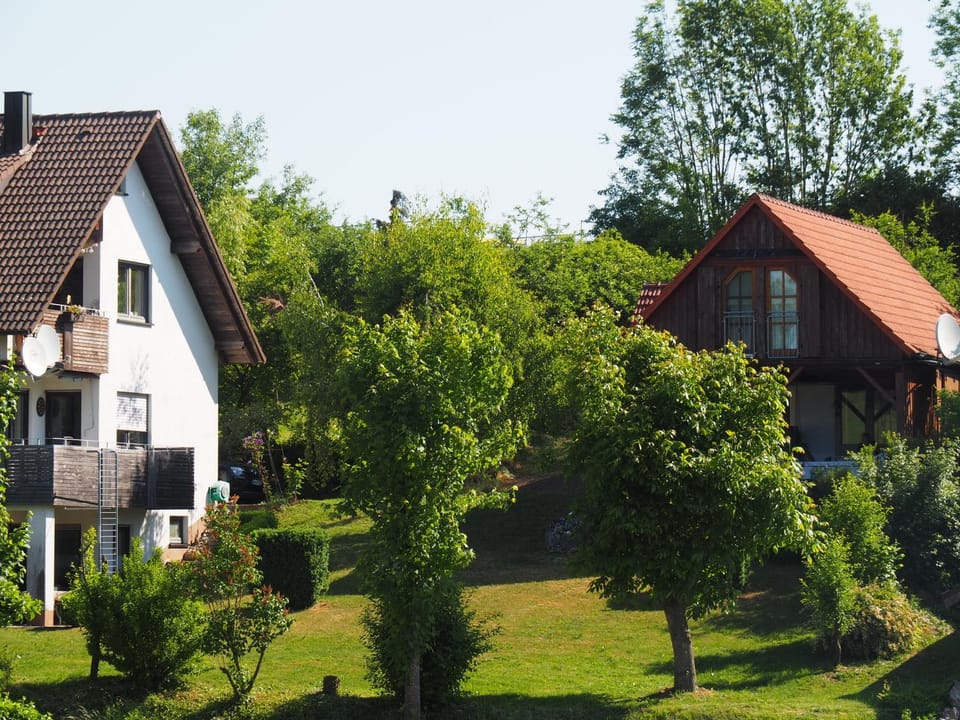 Property building, Garden view