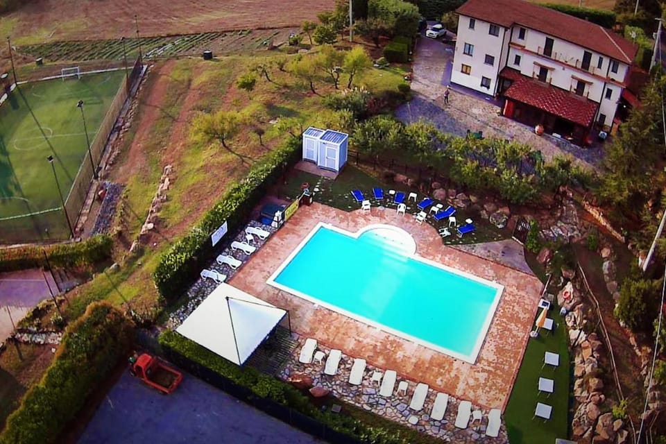 Day, Bird's eye view, Garden, Garden view, Pool view, Swimming pool, sunbed