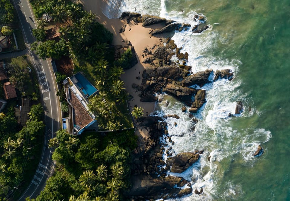Bird's eye view, Beach