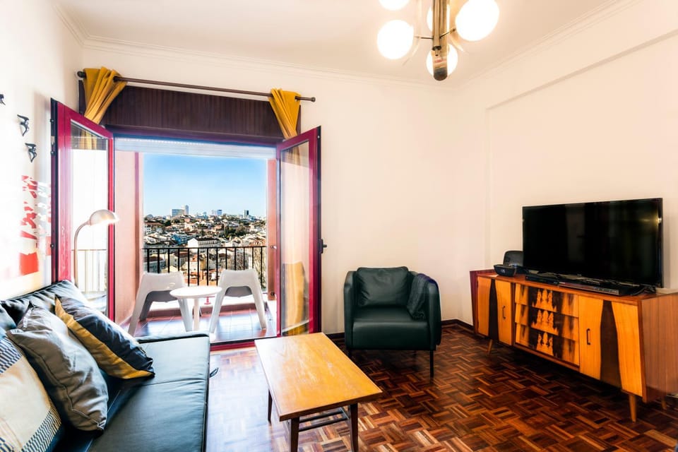 Garden, Balcony/Terrace, Living room, Seating area, City view