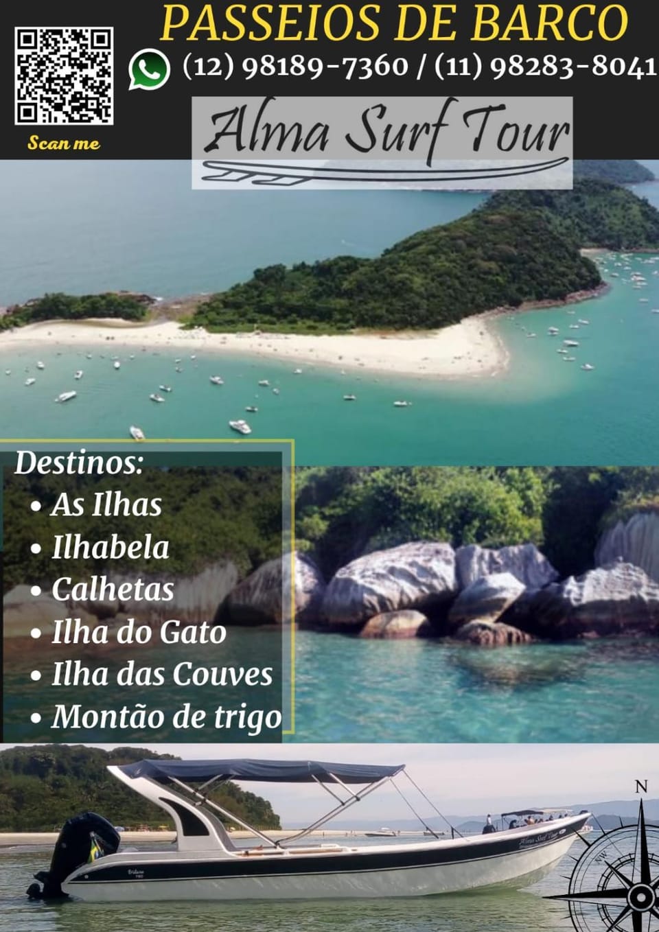 Fishing, Snorkeling, Hiking, Diving, Text overlay
