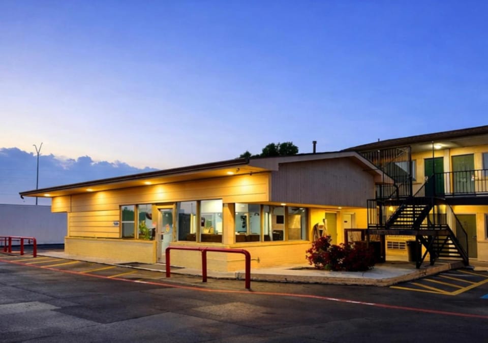 Property building, Sunset