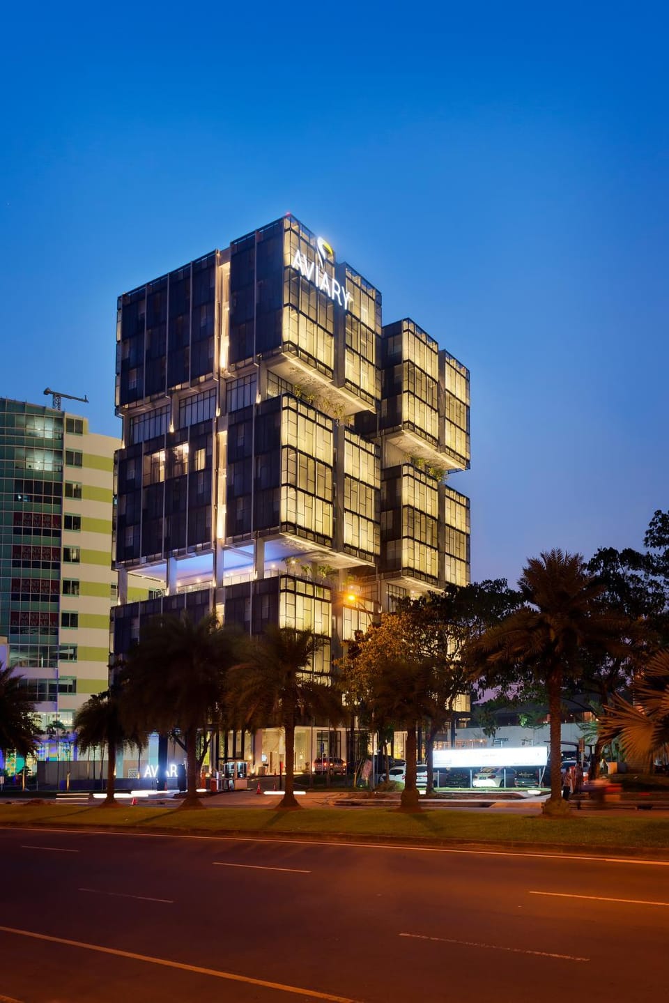 Property building, Night