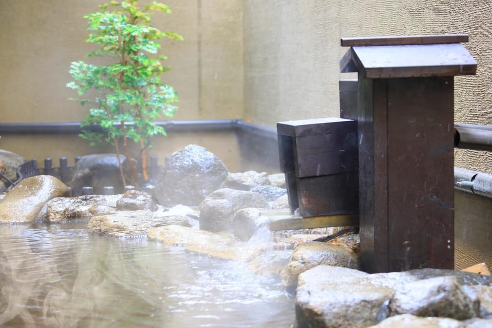 Hot Spring Bath, Open Air Bath, Public Bath