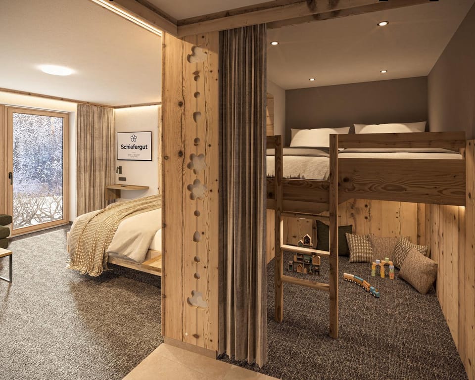 Bed, Photo of the whole room, Bedroom, bunk bed
