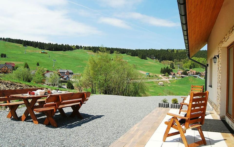 Spring, Natural landscape, Mountain view