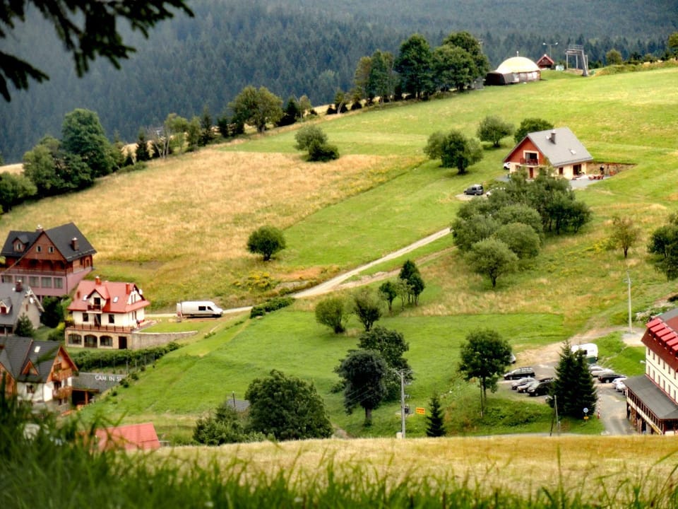 Property building, Nearby landmark, Spring, Neighbourhood, Natural landscape, Bird's eye view