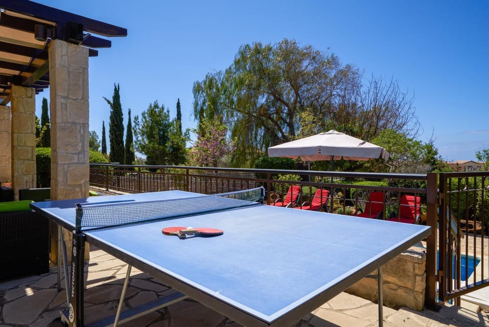 Table tennis, Balcony/Terrace, Pool view