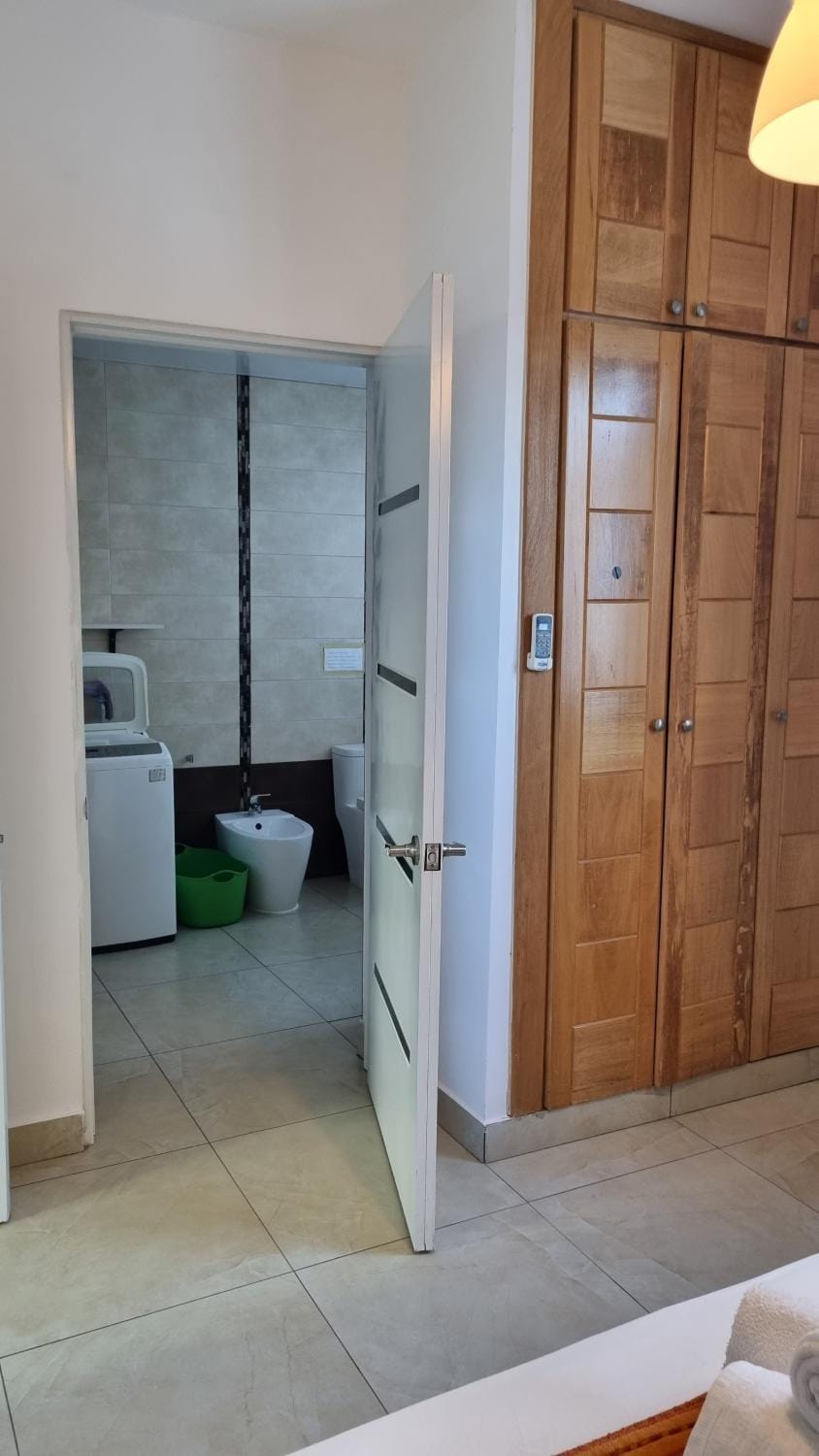 Bathroom, wardrobe