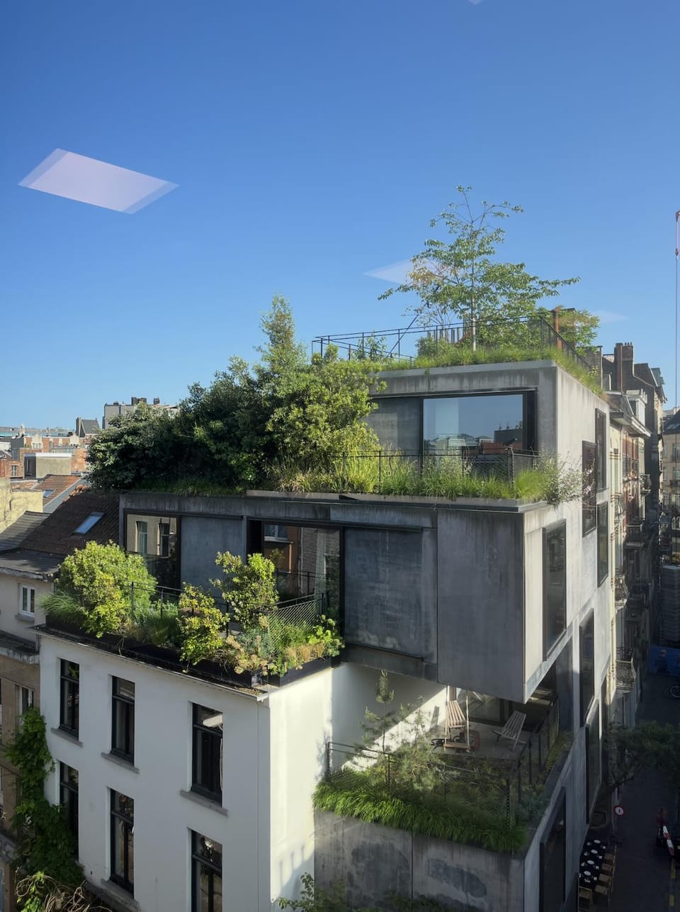 Property building, Garden