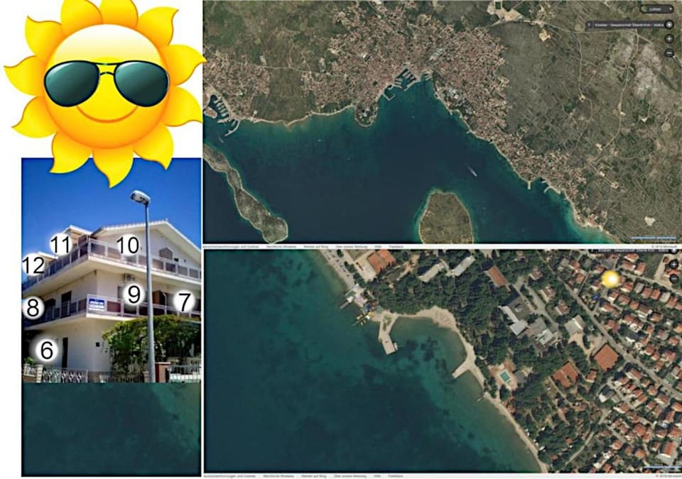 Property building, Off site, Day, Bird's eye view, Summer, View (from property/room), Beach, On site, Area and facilities