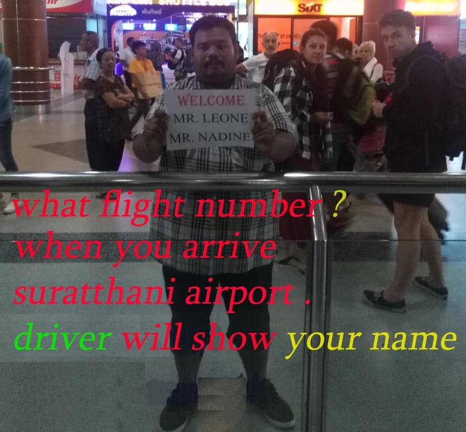 Suratthani Airport TJ Night Boat To Koh Tao Docked boat in Surat Thani Changwat