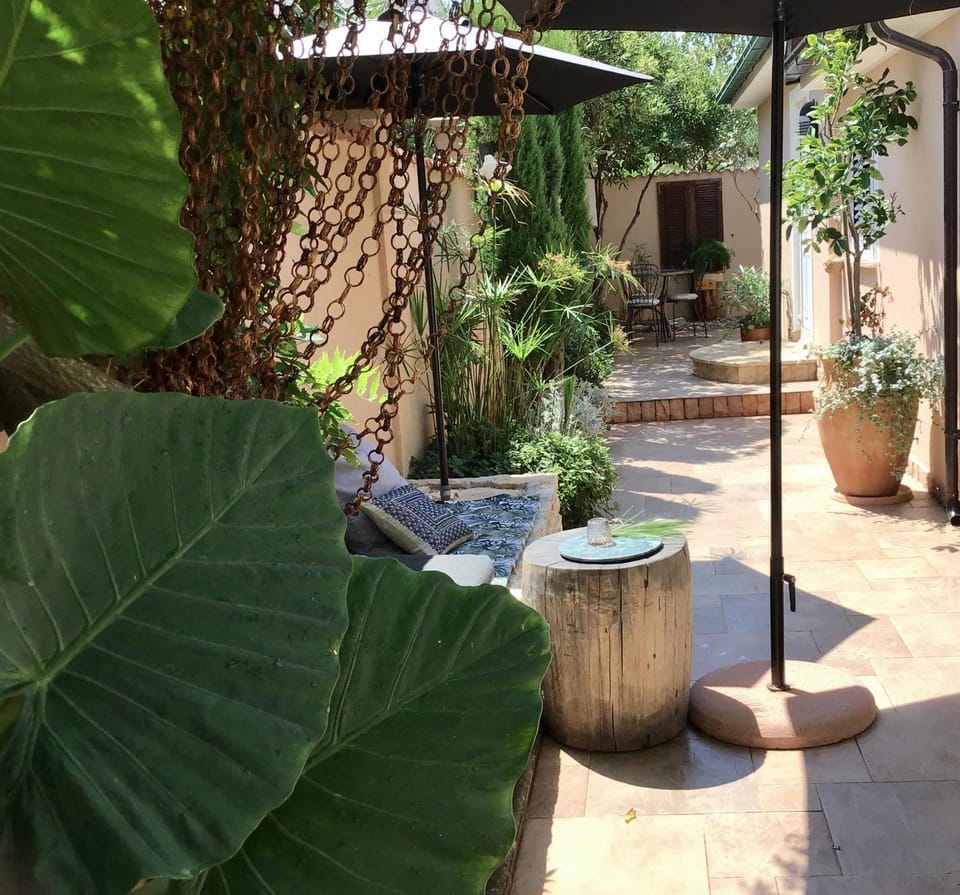 Patio, Garden, Seating area