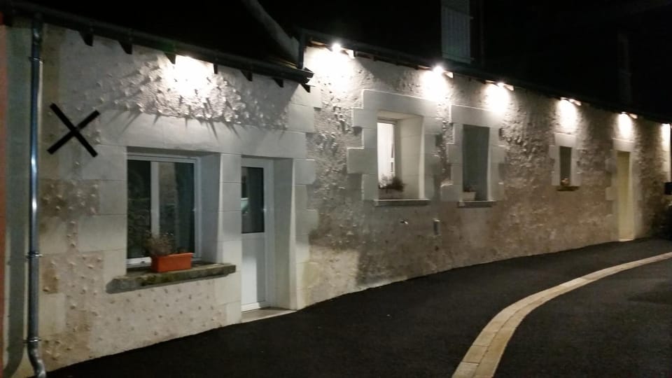 Night, Winter, On site