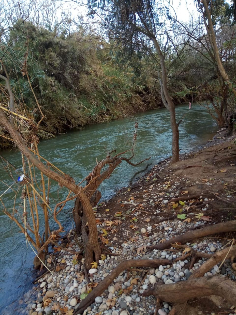 Hiking, River view