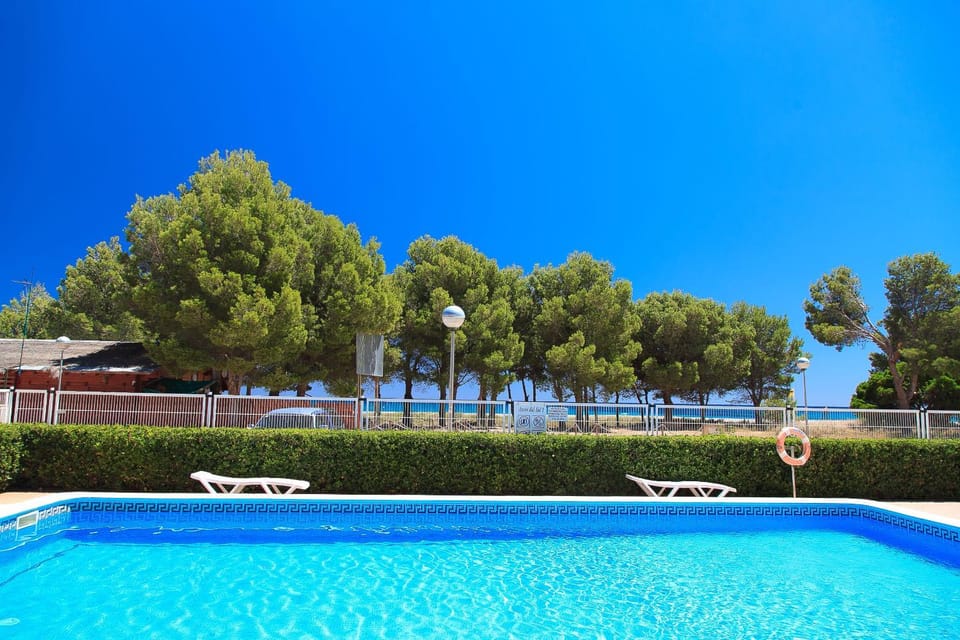 Sea view, Swimming pool, sunbed