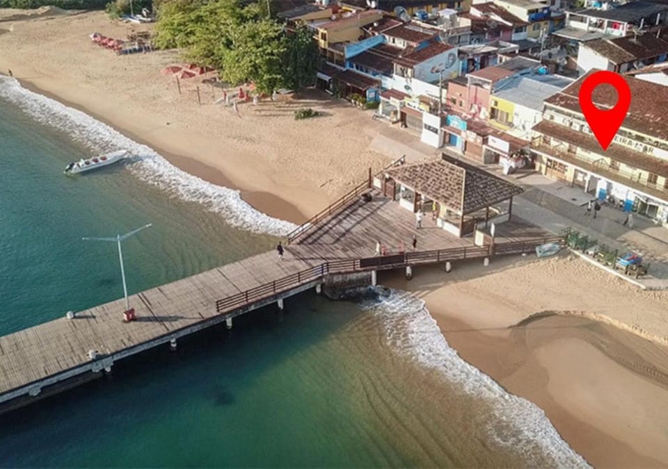 Facade/entrance, Bird's eye view, Sea view, Street view