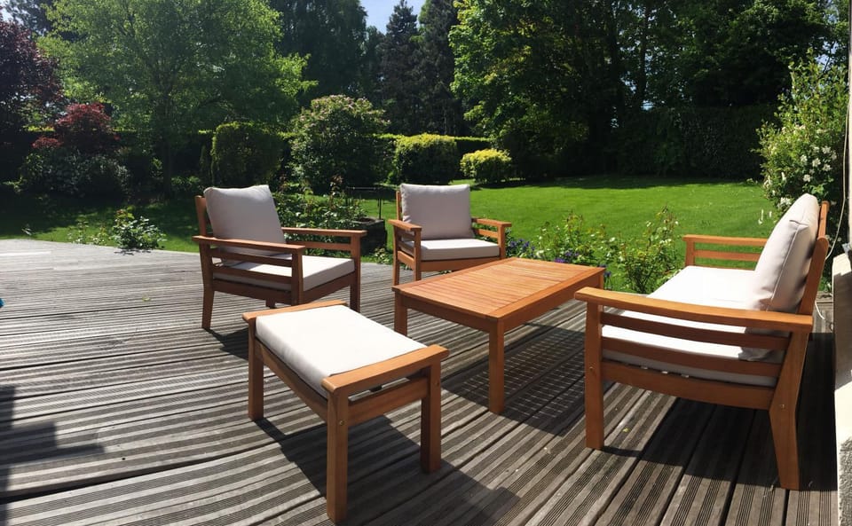 Garden, Balcony/Terrace, Garden view, Entertainment, Family