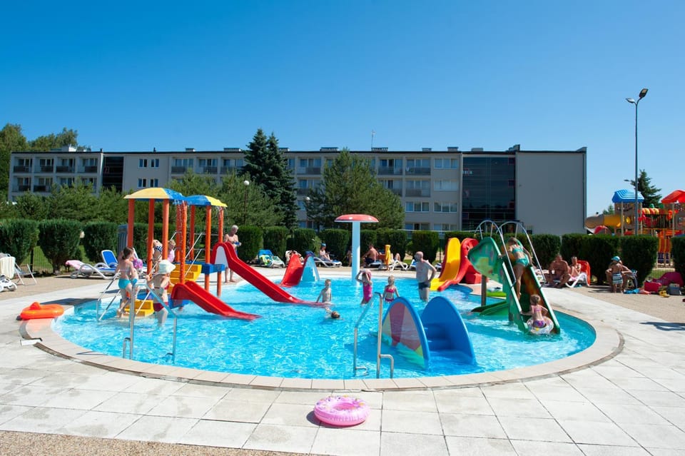 Children play ground, Swimming pool, Swimming pool