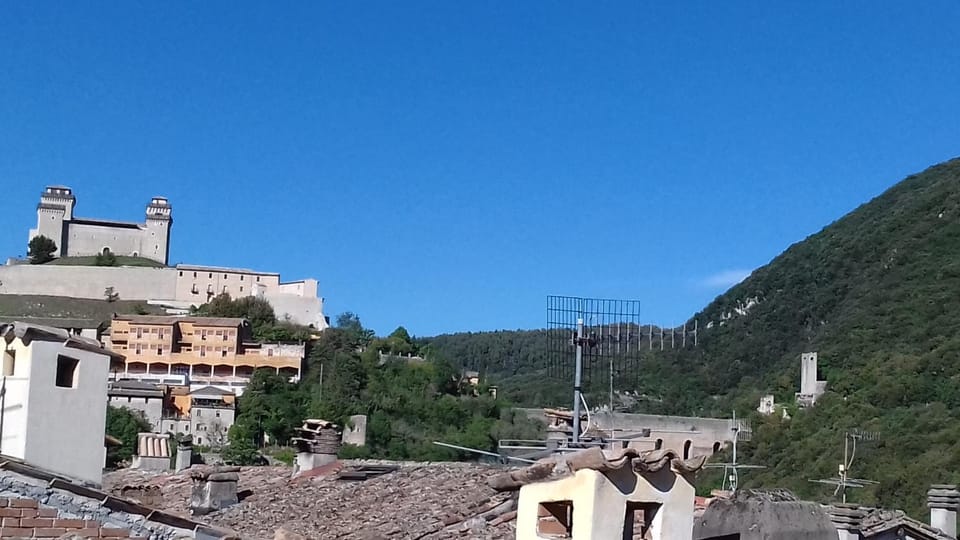 Property building, Nearby landmark, Spring, View (from property/room), Balcony/Terrace, On site, Landmark view