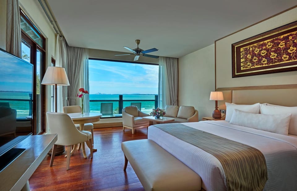 Bedroom, Sea view