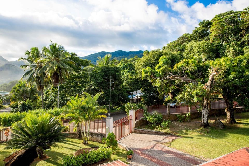 Garden view, Mountain view