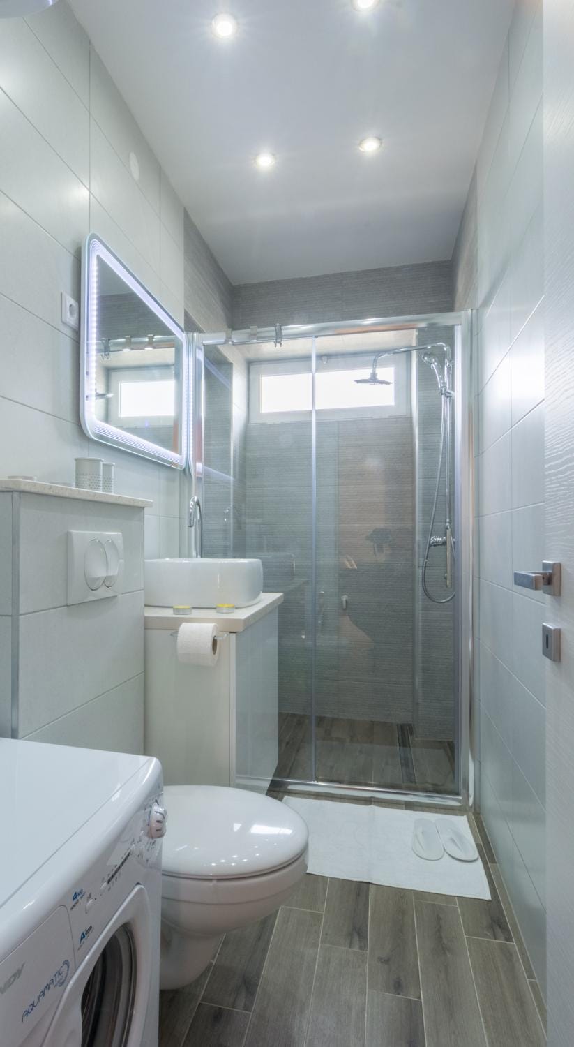 Shower, Toilet