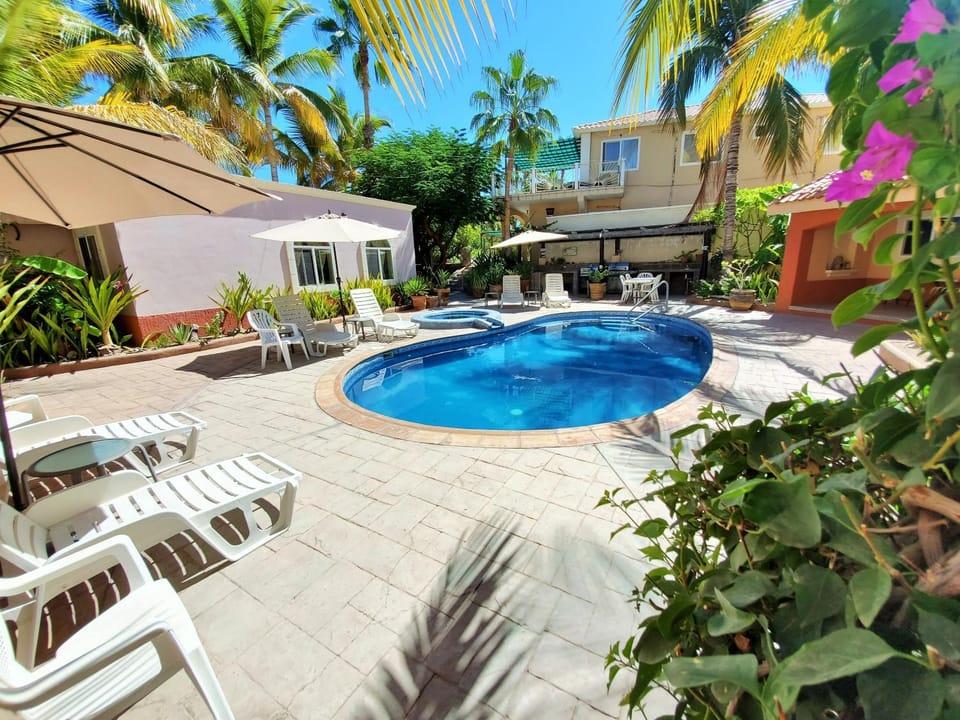 Patio, Seating area, Swimming pool