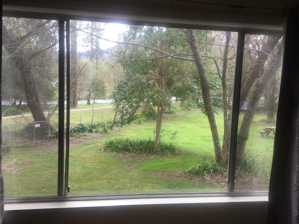 Garden view, River view