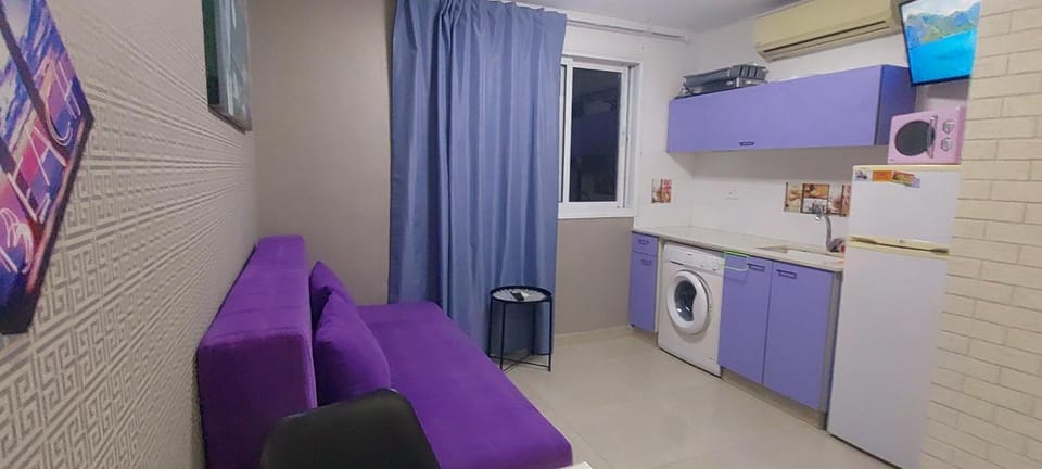 Living room, washing machine