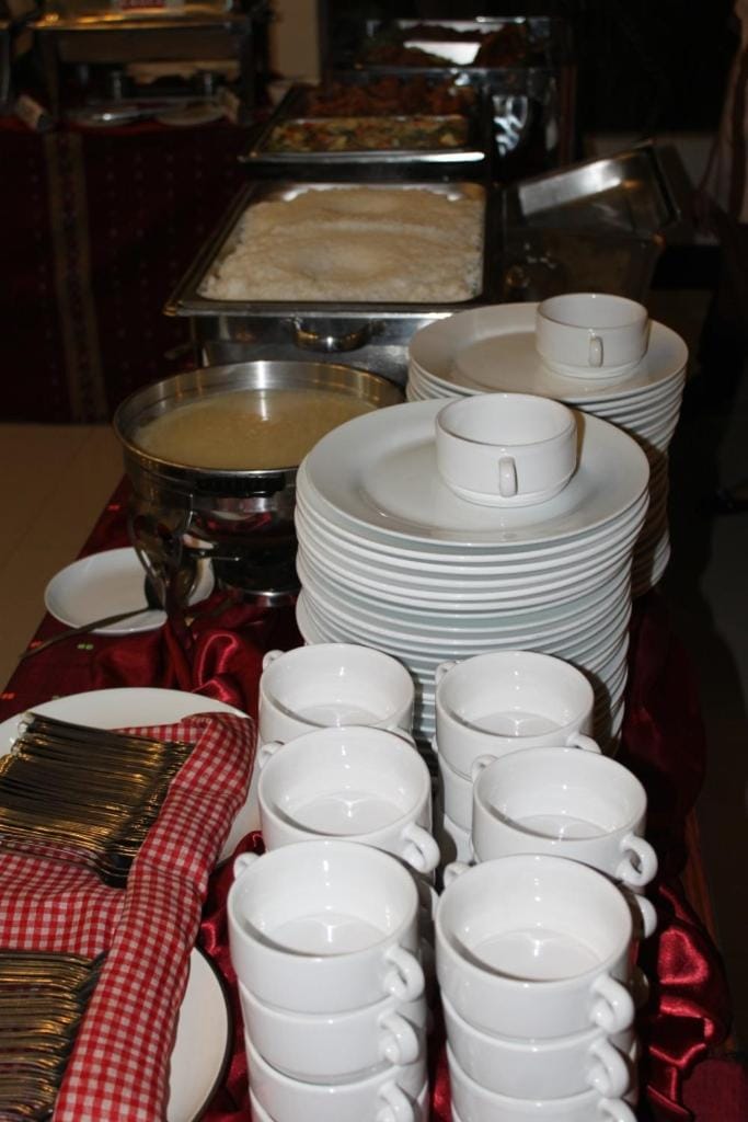 Buffet breakfast