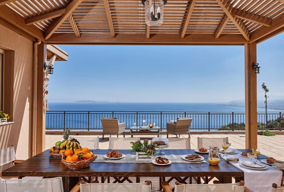 Dining area, Sea view