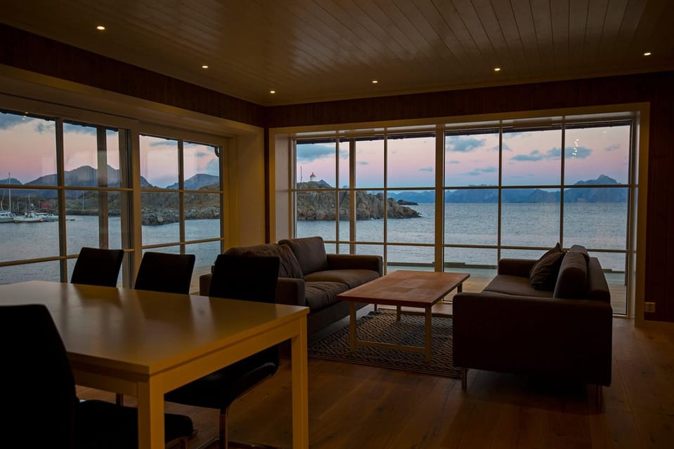 Natural landscape, Living room, Sea view