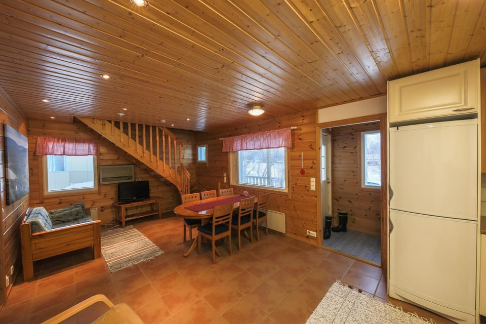 Kitchen or kitchenette, Living room, Photo of the whole room, Seating area
