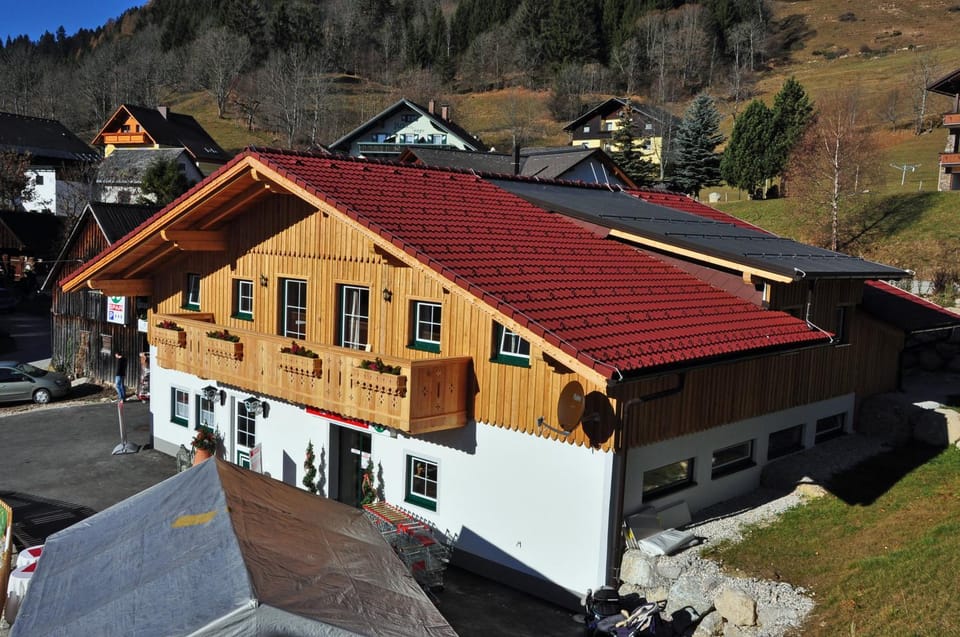 Property building, Natural landscape, Bird's eye view