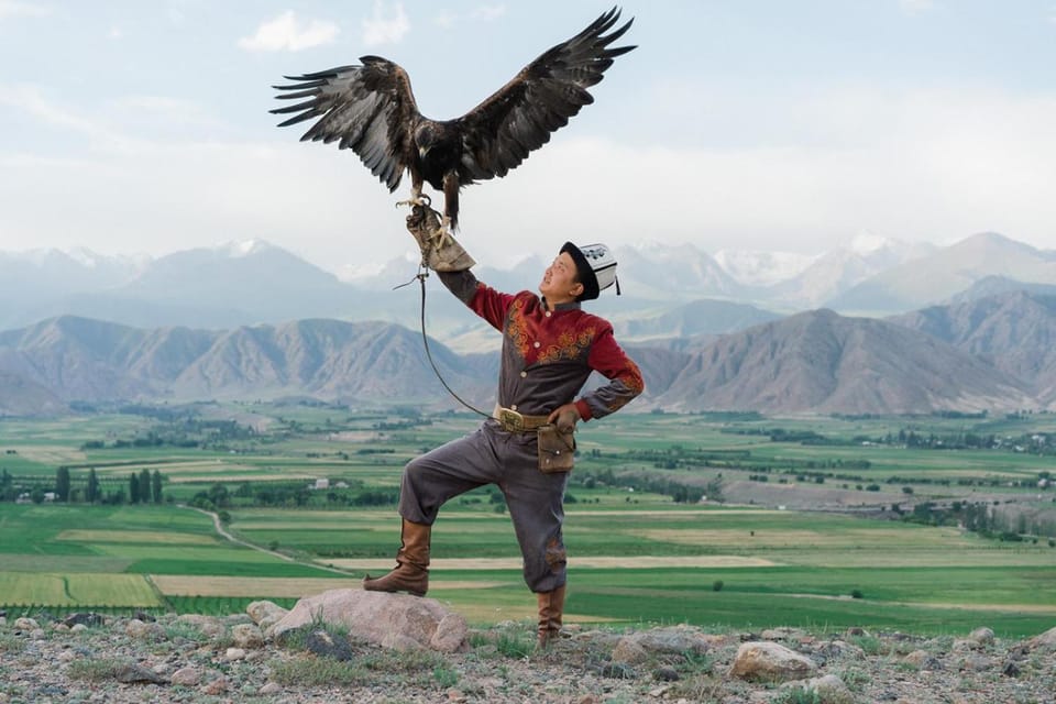 People, Bird's eye view, Mountain view