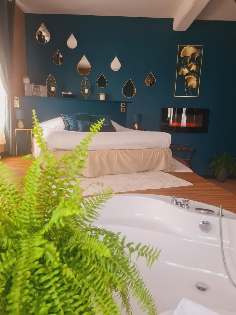 Bed, Bathroom, Bedroom, Bath