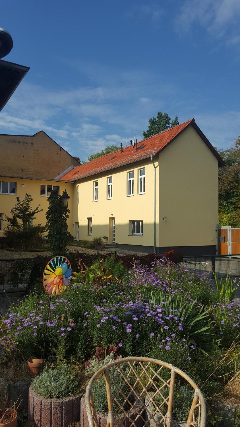Property building, Garden