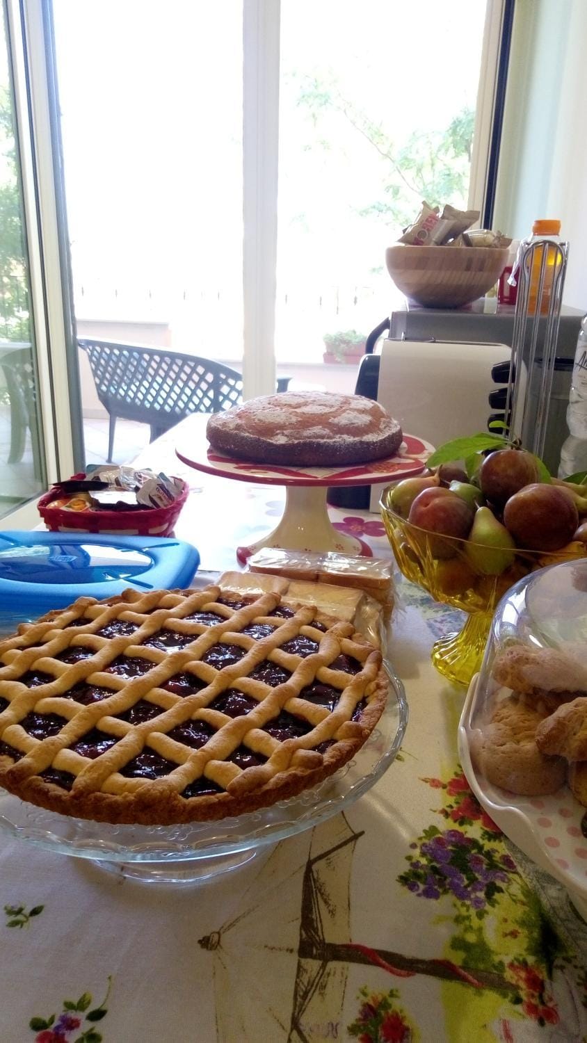 Buffet breakfast, Italian breakfast