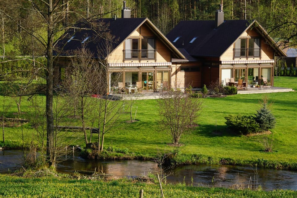 Atostogų namelis Druskininkuose House in Lithuania